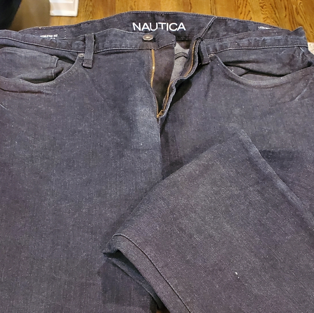 Nautica Mens Dark Denim Jeans